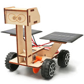Solar Lunar Exploration Vehicle Kit – DIY Space Rover STEM Toy for Kids