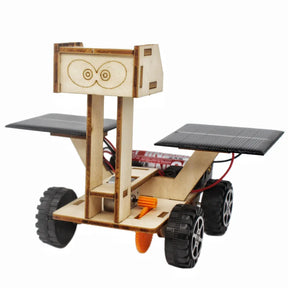 Solar Lunar Exploration Vehicle Kit – DIY Space Rover STEM Toy for Kids