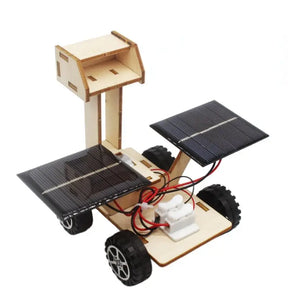 Solar Lunar Exploration Vehicle Kit – DIY Space Rover STEM Toy for Kids