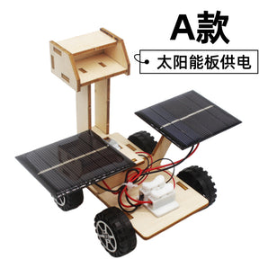 Solar Lunar Exploration Vehicle Kit – DIY Space Rover STEM Toy for Kids