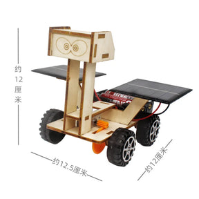 Solar Lunar Exploration Vehicle Kit – DIY Space Rover STEM Toy for Kids