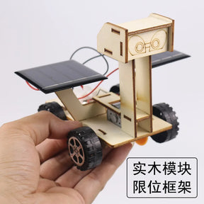 Solar Lunar Exploration Vehicle Kit – DIY Space Rover STEM Toy for Kids